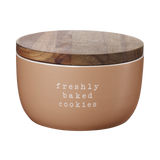 Jar, freshly baked cookies