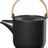 Teapot with Wooden Handle, Kuro