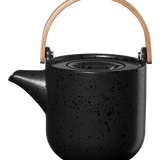 Teapot with Wooden Handle, Kuro