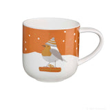 Coppa Winter Animals Mug 400ml Robin