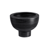 Pedestal Planter, Black (S)