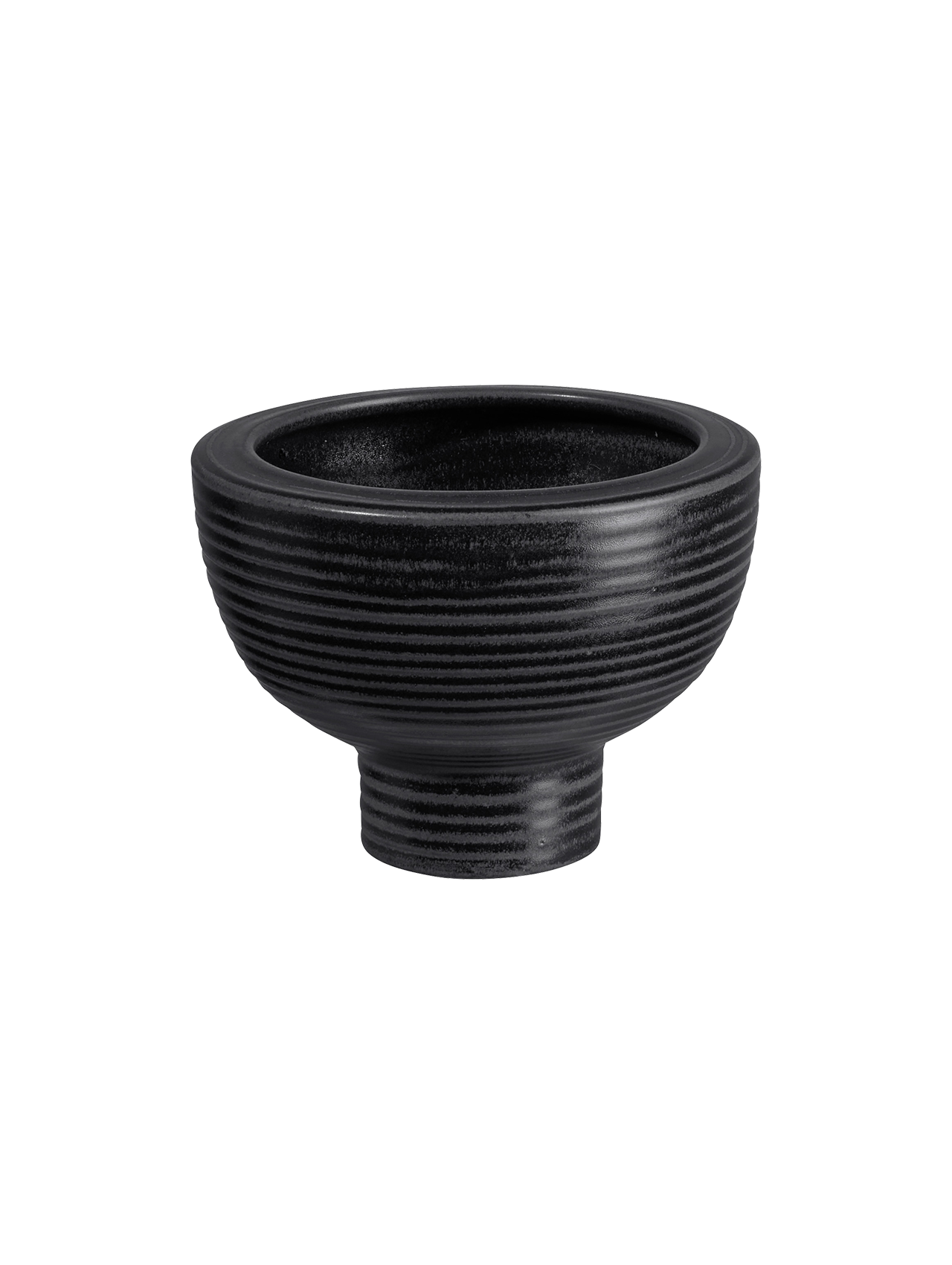 Pedestal Planter, Black (S)