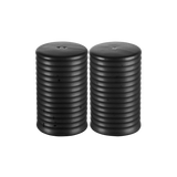 salt & pepper shaker set, black