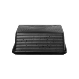 Butter dish, black