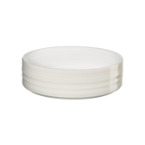 bowl, sparkling white