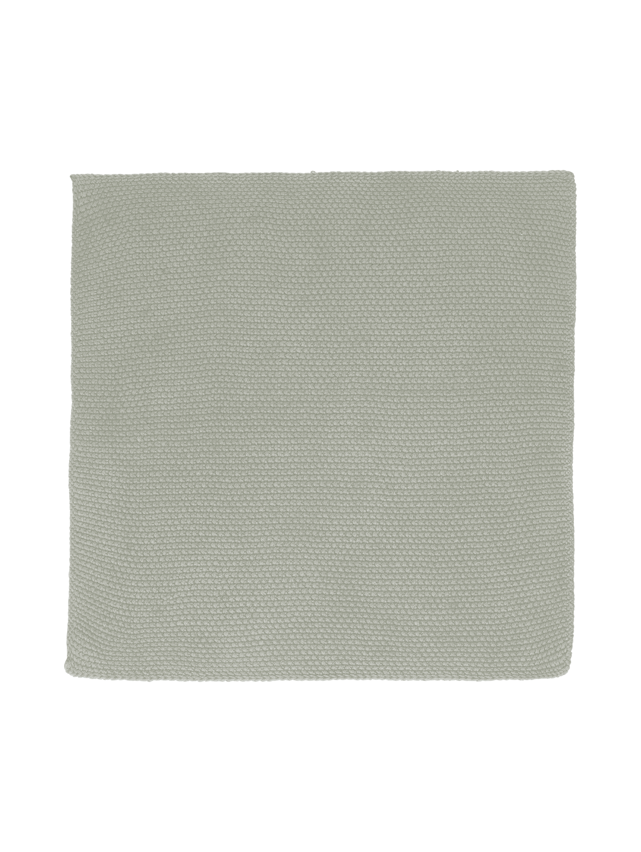 Set of 2 knitted cotton towels, light khaki