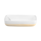 Rectangular baking dish, White