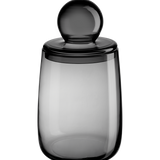 Jar with lid, grey