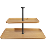 Two-tier stand, rectangular