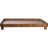pedestal tray, walnut (45.5 × 36)