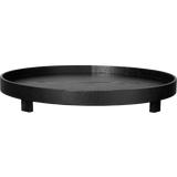 pedestal tray, black (Ø 40)