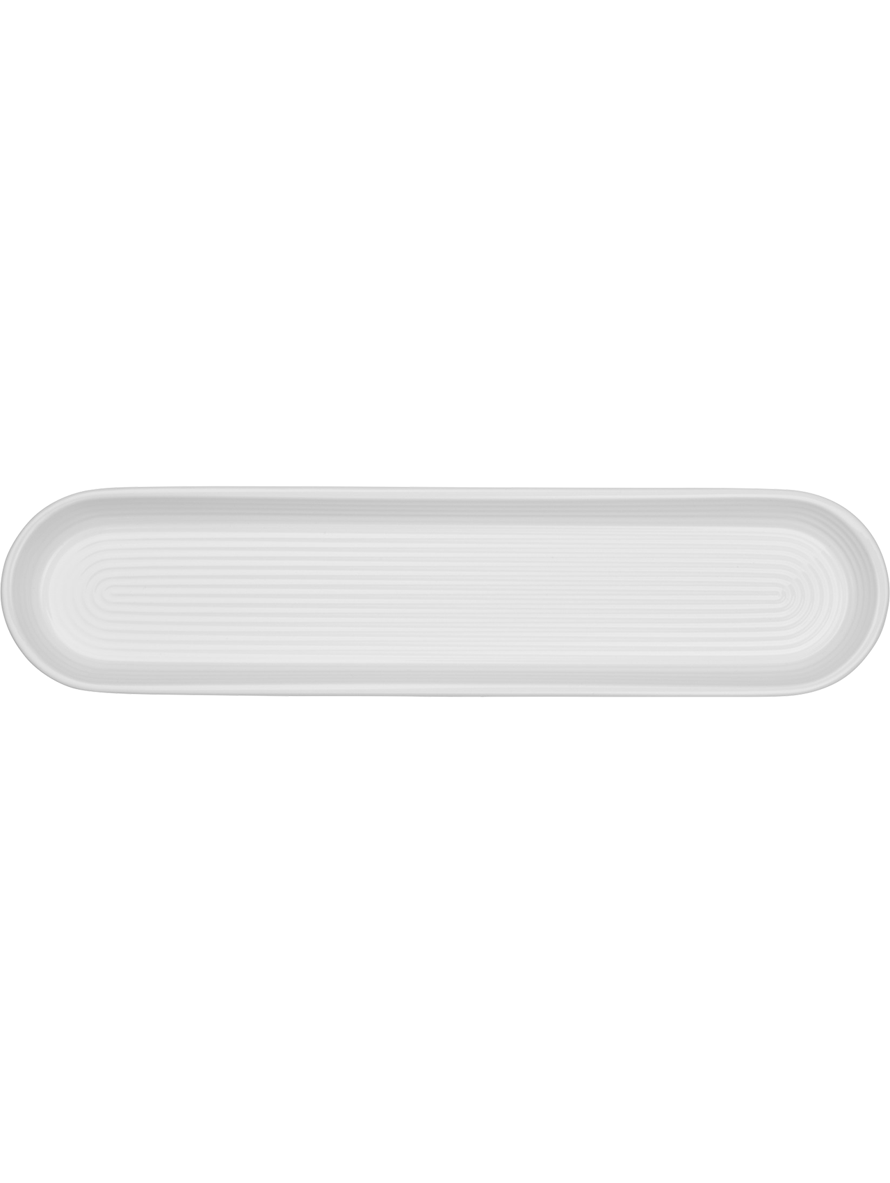 Baguette dish, white