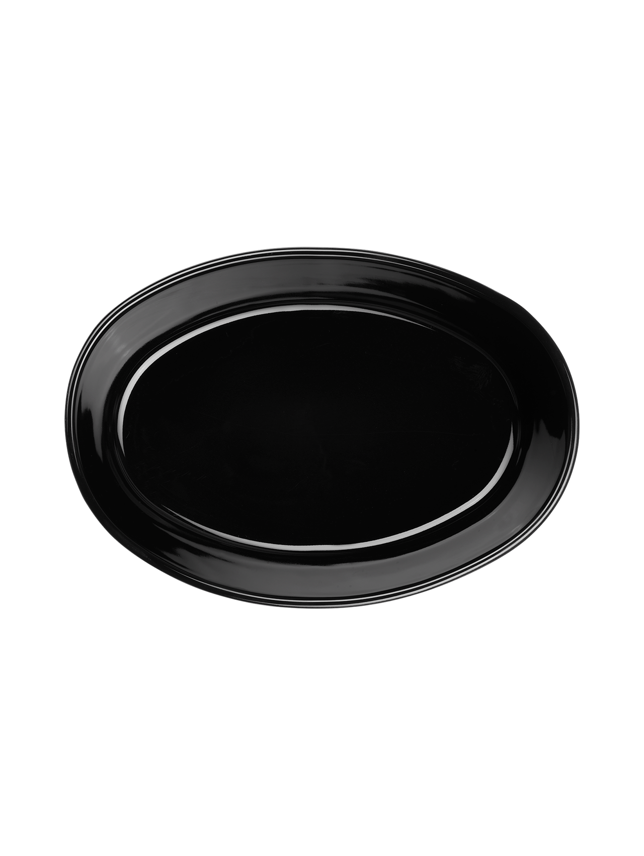 Baking Dish, Oval Black
