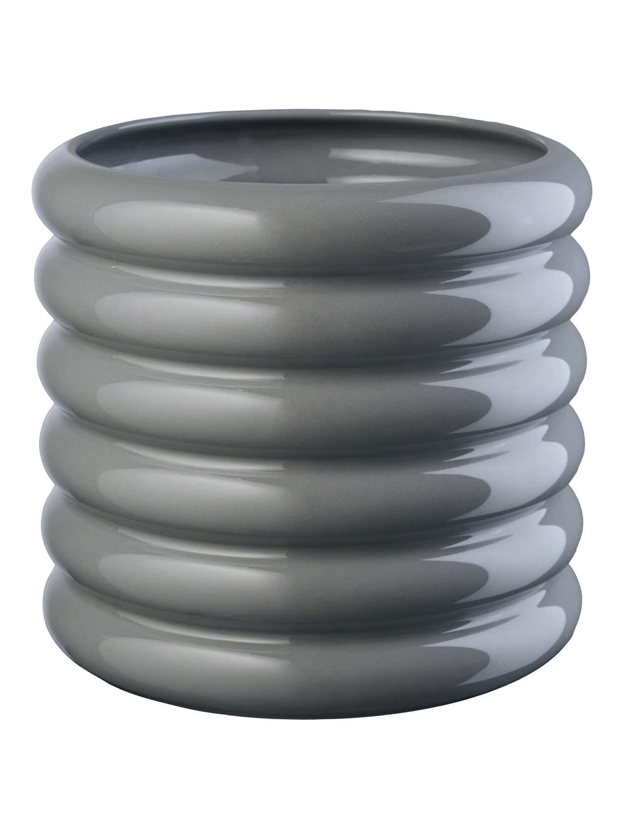 planter, cool gray (Ø21.5 × H23 cm)