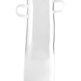 vase, frosted (Ø10 × H28 cm)