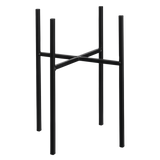 metal stand, black