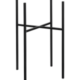 metal stand, black