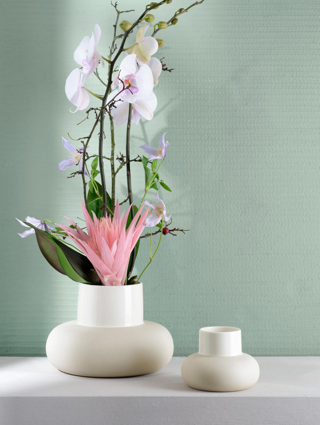 vase, champignon