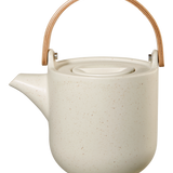 Teapot with Wooden Handle, Sencha (0.6 l)