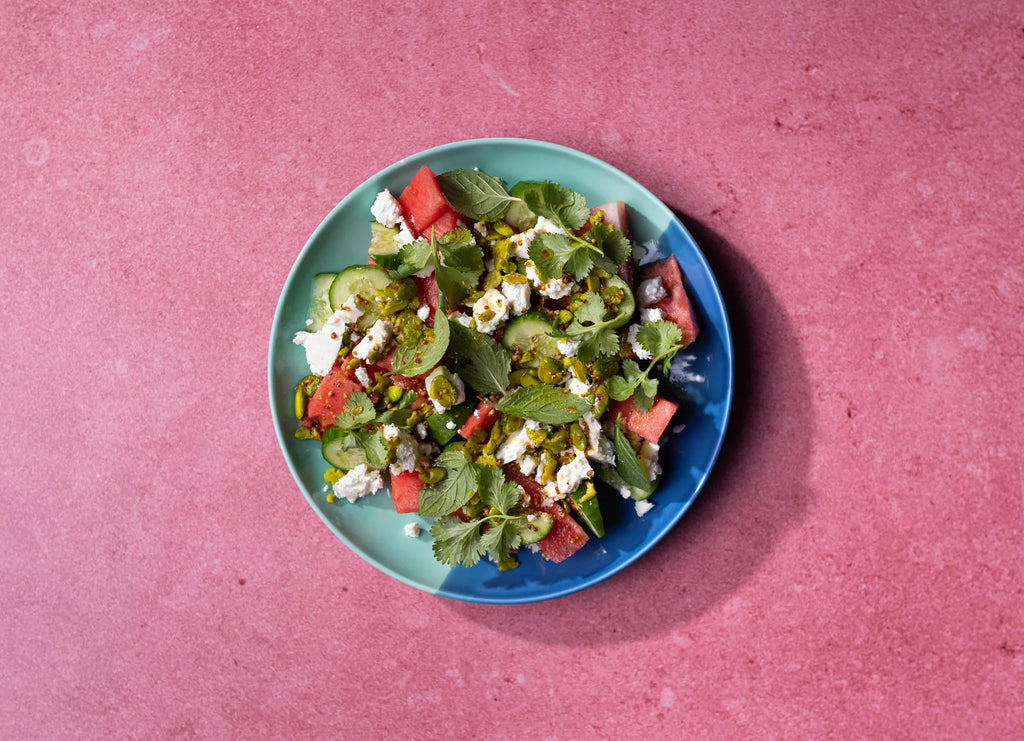 Melonen-Feta-Salat