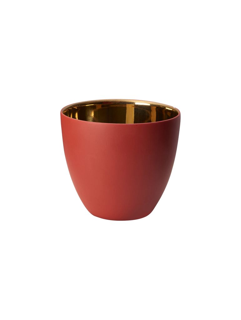 windlicht rot/gold