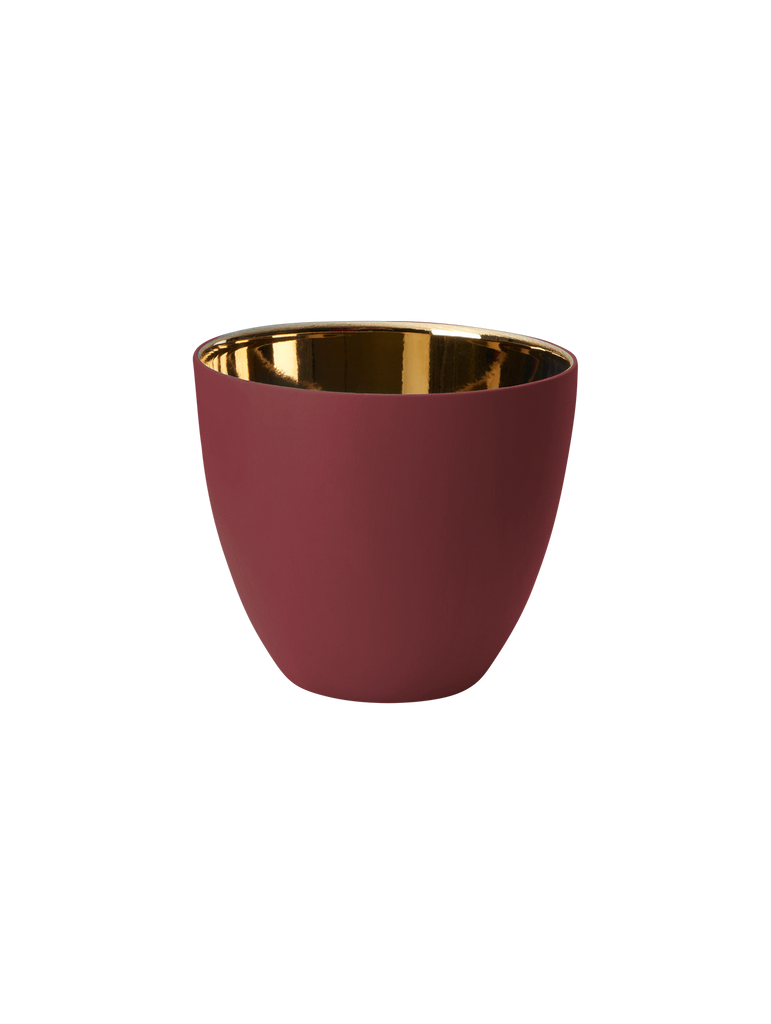 windlicht himbeer/gold