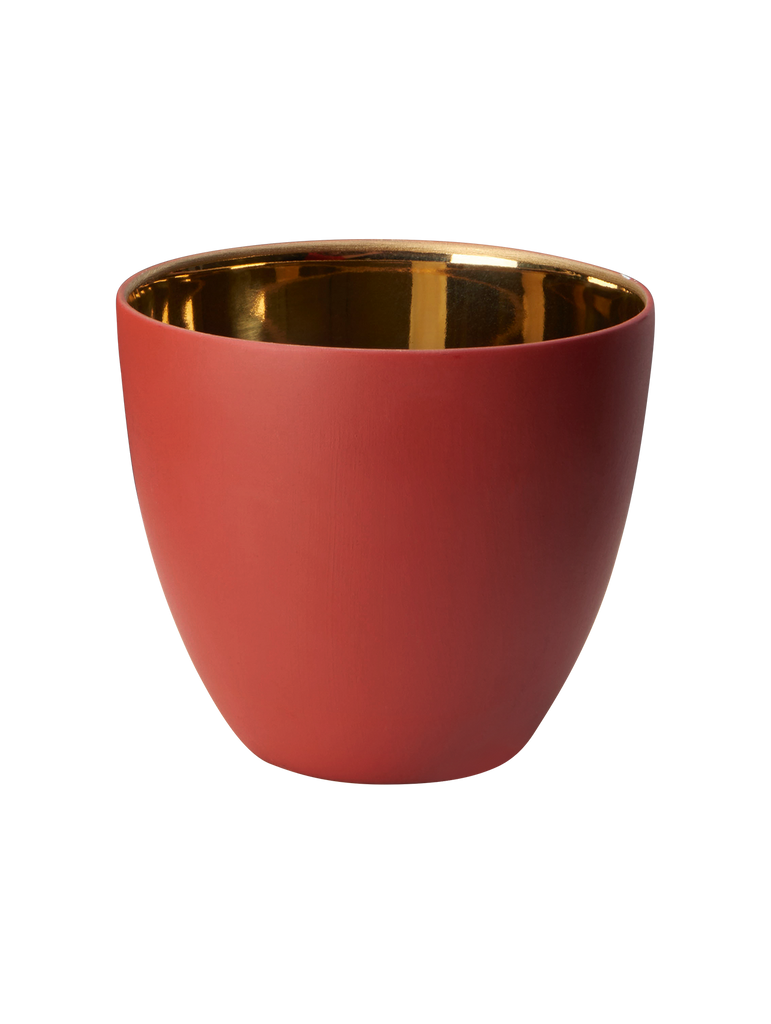 windlicht rot/gold