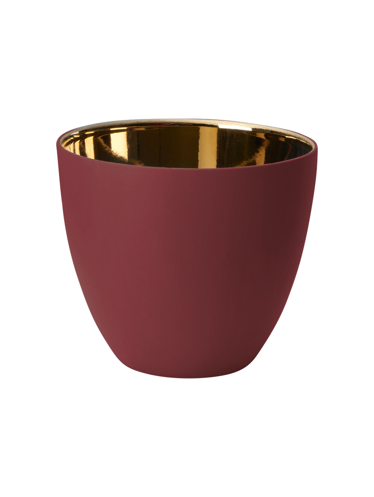 windlicht himbeer/gold