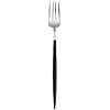 ASA Goa Dessert Fork, Dinner Fork, Cutlery, Stainless Steel, Black, 18.5 cm, 32106950