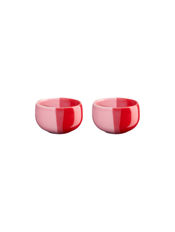 2er set eierbecher, strawberry smoothie