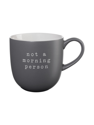 henkelbecher, not a morning person