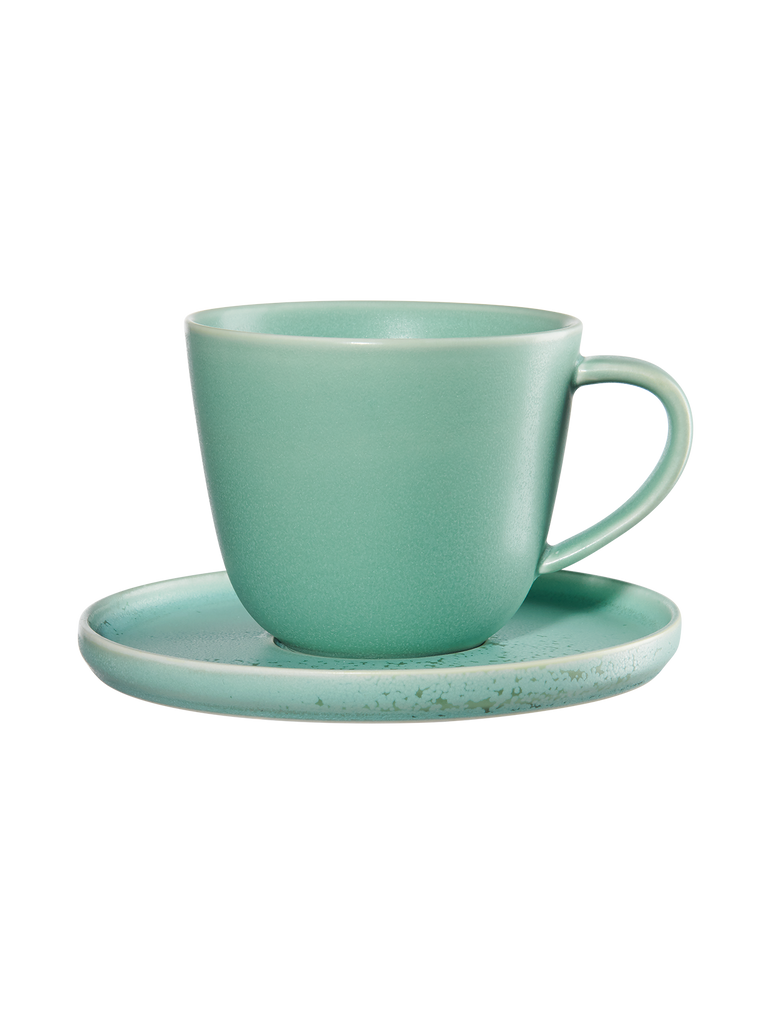 kaffeetasse mit unterteller, minto