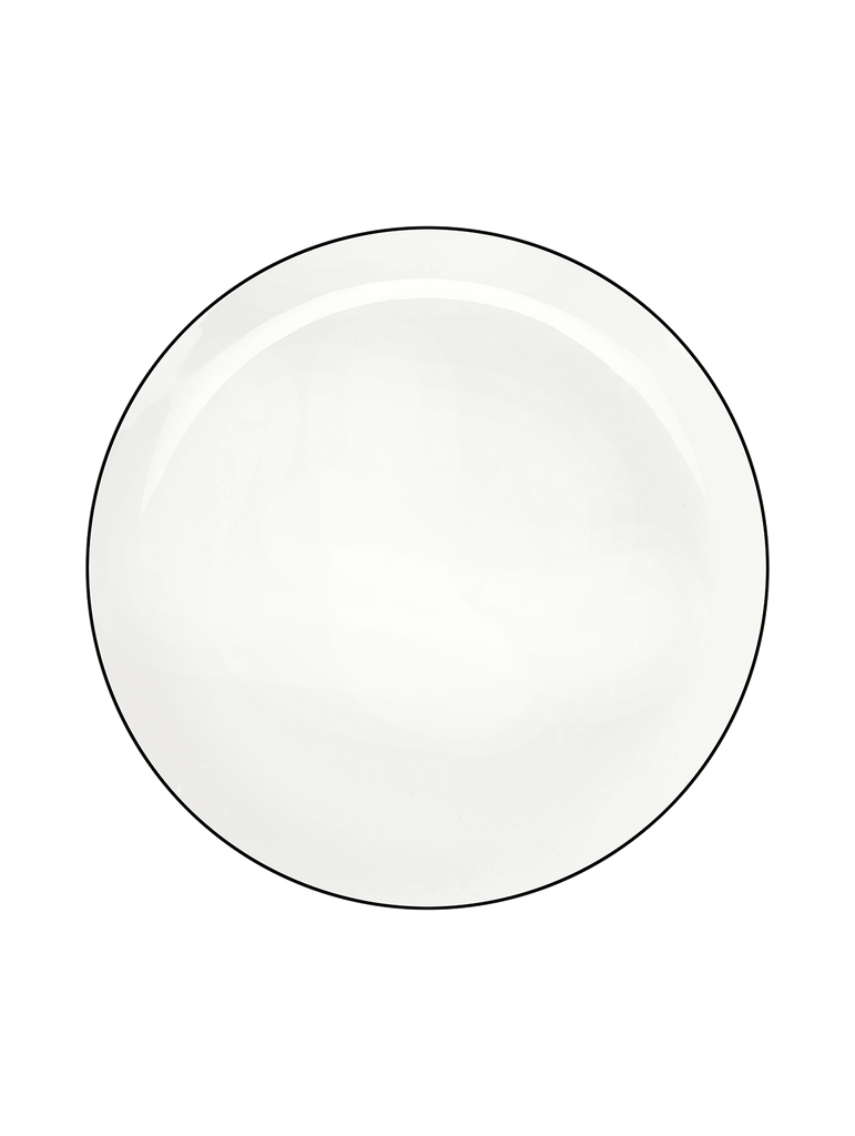 dessertteller, ligne noire