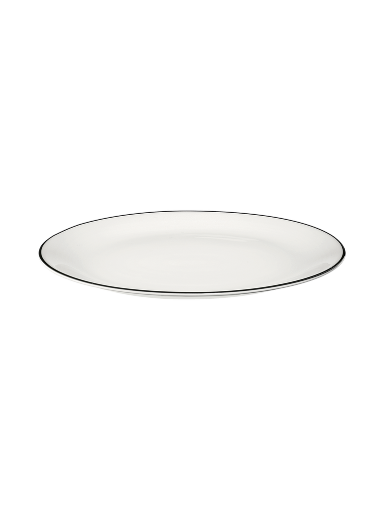 dessertteller, ligne noire