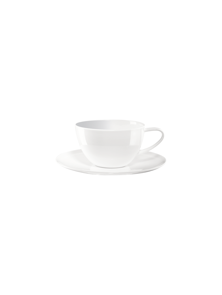 café au lait tasse mit unterteller