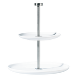 Two-tier stand, round