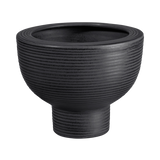 Pedestal Planter, Black (M)