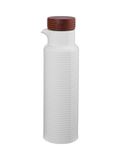 essig- und ölflasche, white