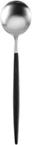 Dessert spoon GOA, with black handle