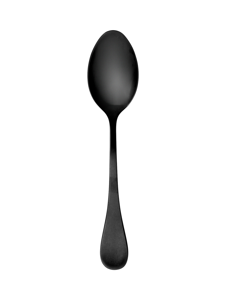 löffel, schwarz matt