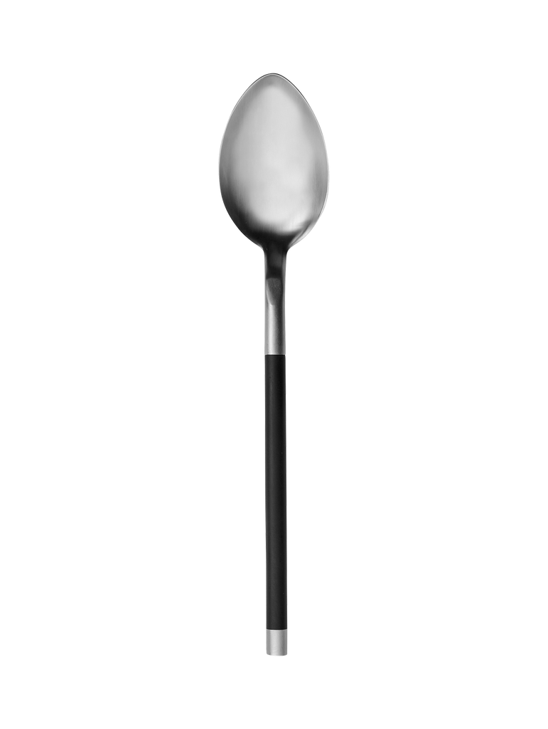 löffel, schwarzer griff