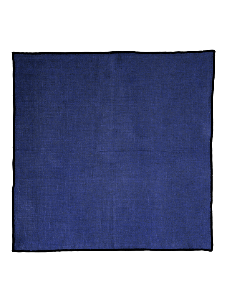 serviette, deep blue