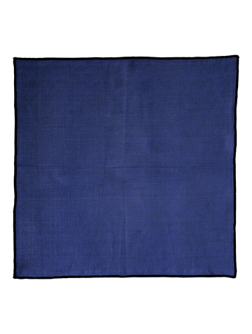 serviette, deep blue
