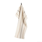 Kitchen towel, ecru lined