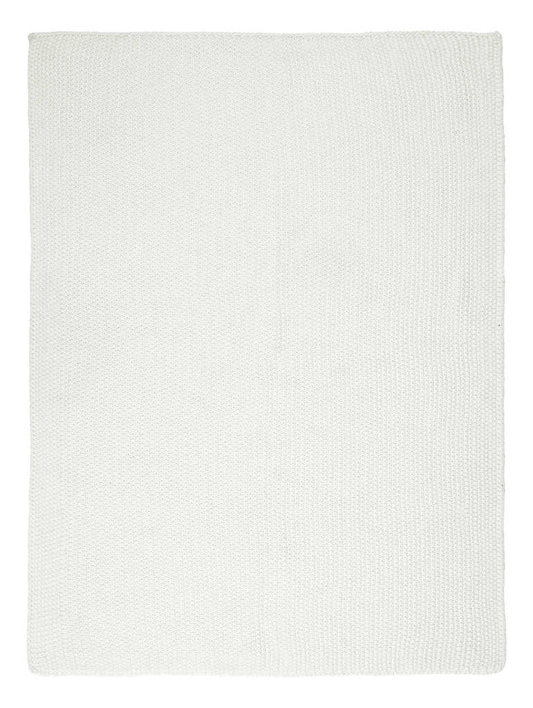 geschirrtuch gestrickt, weiß