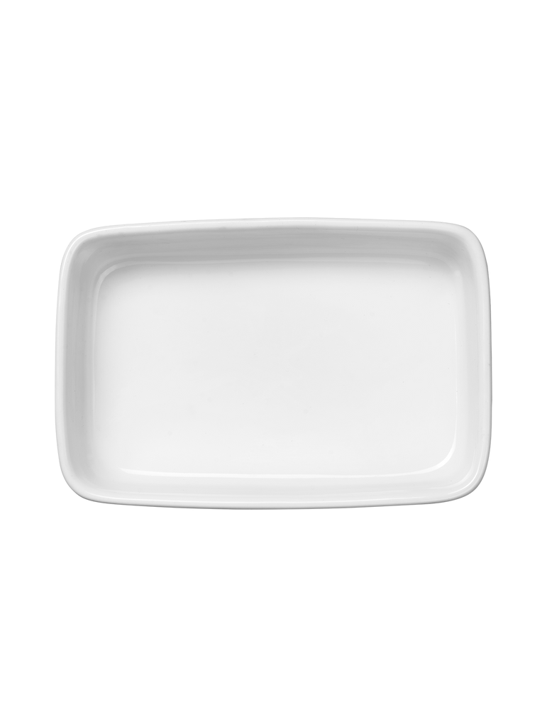 auflaufform rechteckig, white