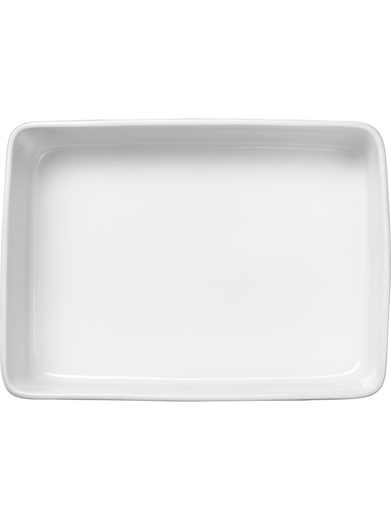 auflaufform rechteckig, white