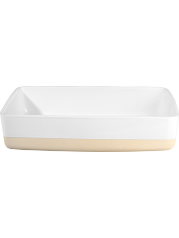 auflaufform rechteckig, white