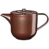 ASA Rusty Red Teapot 18 x 10.7 cm, H 10.6 cm, 0.6 litres.