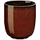 Coupe gourment plate colibri rusty red